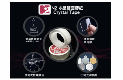 N2 TC-402 水晶雙面膠紙 40mm x 2M
