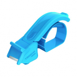 TRUSCO樹脂膠帶切割器 天藍色 25mm寬