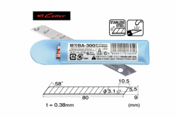 NT BA-300 不銹鋼小介刀片(6片裝)