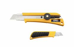 OLFA L-2 大介刀(旋鈕固定) 防滑橡膠手柄