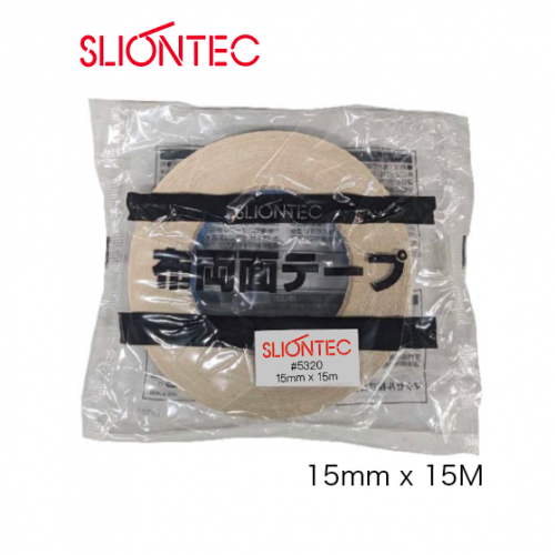 日本 SLIONTEC 5320 雙面膠帶(15mm x 15米)