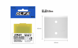 OLFA BTB-1 鏟刀刀片(BTC-1專用) 3片裝