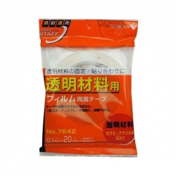 TERAOKA 日本寺岡 透明質 雙面膠紙 #7642