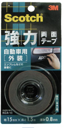 3M Scotchbrite™ KCA-15 強力雙面膠貼 (汽車外部用)