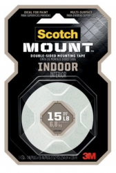 3M Scotch-Mount™ 314H-MED 雙面海綿膠貼(1