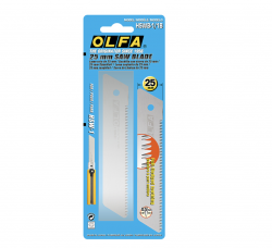 OLFA HSWB-1/1B 25mm 鋸板刀片(H-1 專用) 1片裝