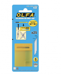 OLFA KB 專業美工刀/雕刻刀刀片(25片裝)