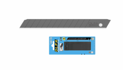 OLFA ABB-10B 9mm 超銳黑刃小介刀片(10片裝)