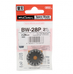 NT BW-28P 波浪紋替換刀片(For RO-1P,WA-2P) 2片/包