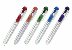 NT iA-120P 小介刀(透明手柄) ** 顏色隨機 **